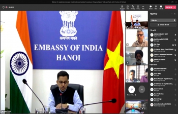 India@75: Webinar to Explore Trade and Investment Opportunities between Haryana and Nghe An Province